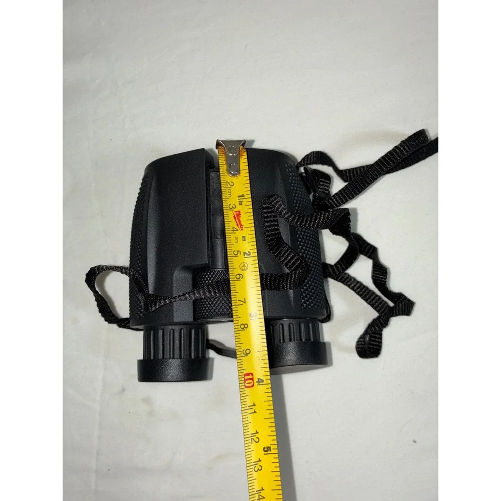 Aurosports 10x25 High Powered Binoculars Compact Wide Angle Viewing Black